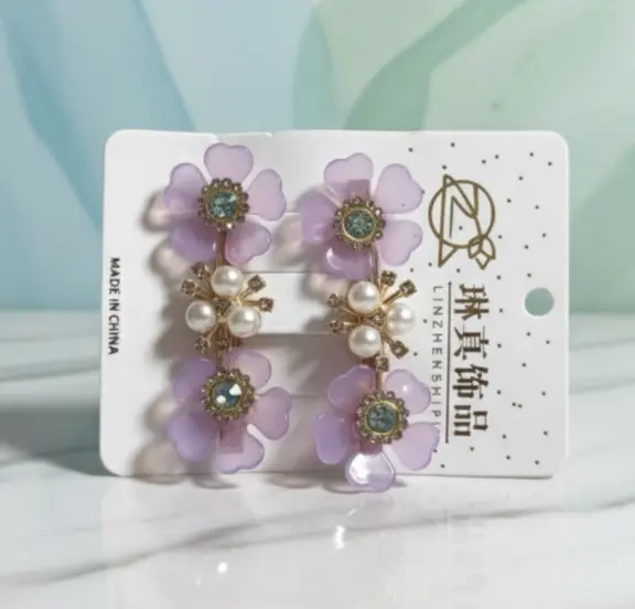 Embellished Hair Clips